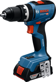 Bosch GSB 18V-65 cordless impact drill with Kickback Control.