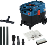 Bosch GAS 400 A all-purpose extractor with attachments.