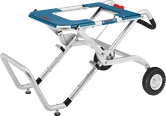 Bosch GTA 60 W, mobile saw stand with wheels.