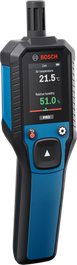 Bosch GDH 1-17 thermo hygrometer measuring temperature and humidity.