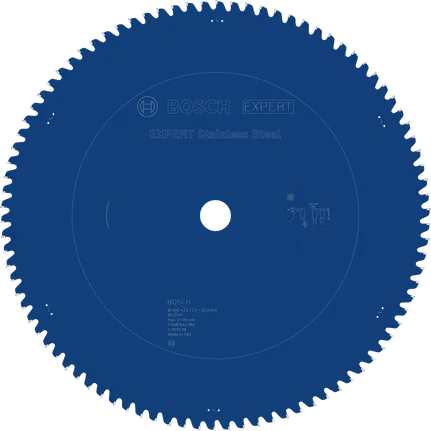 Bosch EXPERT stainless steel circular saw blade, 90 teeth.