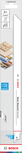 Bosch S 1222 VF Multi Material flexible BIM saw blade 300mm.