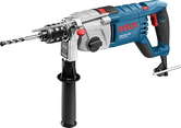 Bosch GSB 162-2 RE impact drill with side handle.