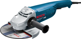 Bosch GWS 24-180 H angle grinder with 180mm disc.