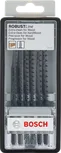 Juego de 6 hojas de sierra de calar para madera Bosch Robust Line Progressor.