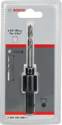 Adaptador de vaso hexagonal Bosch de 9,5 mm.