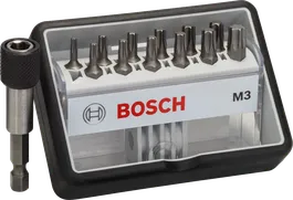 Juego de puntas de destornillador Bosch Robust Line 12+1 Extra Hard.