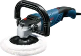 Pulidora Bosch GPO 12 CE con control de velocidad variable.