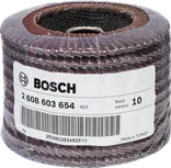 Disco de láminas Bosch X431 para metal de grano 80, 115 mm de diámetro.