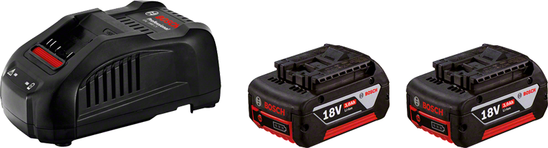 Cargador y baterías Bosch .