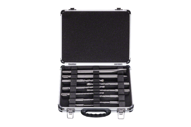 Juego de 11 brocas SDS plus de Bosch .