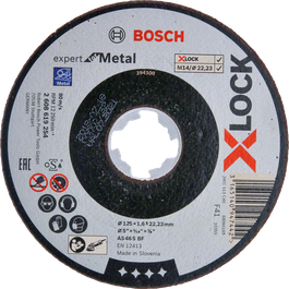 Disco de corte Expert for Metal con X-LOCK