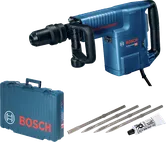Martillo demoledor Bosch GSH 11 E con maletín y cinceles.