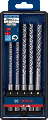 Juego EXPERT SDS plus-7X