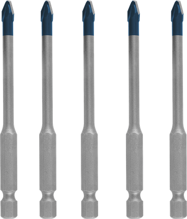 Juego de brocas de cerámica dura Bosch EXPERT HEX-9 de 5 mm.