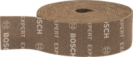 Rollo de vellón Bosch EXPERT N880, grano grueso, marrón, para lijado a mano.