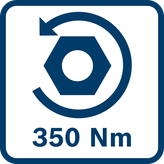 Atornillador de impacto inalámbrico Bosch GDX 18V-200, batería ProCORE.