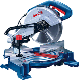 Sierra ingletadora Bosch GCM 10 X con hoja de 254 mm.