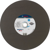 Disco de corte de metal Bosch PRO de 355 mm para trabajos en metal.