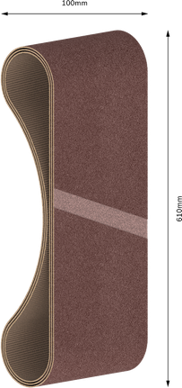 Banda de lija Bosch PRO X440 100x610mm grano 150.