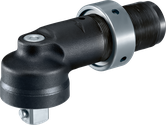 Cabezal angular Bosch de 12 V con accionamiento cuadrado de 3/8 de pulgada.