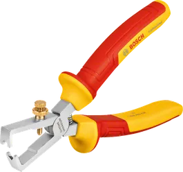 Pelacables universal Bosch VDE con mangos aislados.