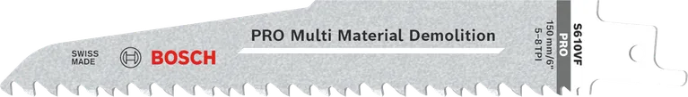 Hoja de Bosch PRO Multi Material Demolition S610VF.