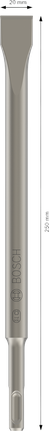 Cincel plano Bosch PRO SDS plus-4C 20x250 mm.