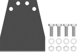 Juego de repuesto para rascador de suelo Bosch PRO SDS max de 152 mm.