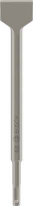 Cincel de pala Bosch PRO SDS plus-4C con filo de corte de 40 mm.