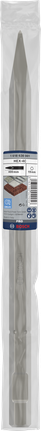 Cincel puntiagudo Bosch de 400 mm.