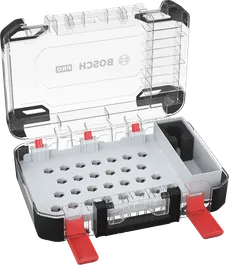 Estuche para sierra de corona Bosch PRO, caja de almacenamiento organizada.