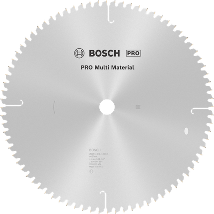 Hoja de sierra circular multimaterial Bosch PRO, 355 mm.