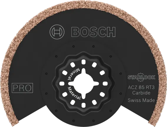 Cuchilla de segmento de lechada Bosch PRO ACZ 85 RT3 de 85 mm.