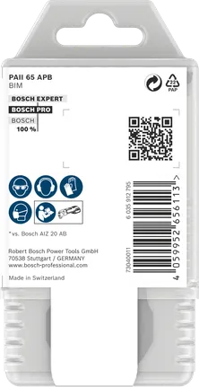 Hojas multiherramienta Bosch PRO PAII 65 APB 65×55 mm 10 uds.