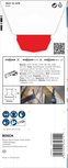 Hoja multiherramienta Bosch PRO MAII 52 APB 52×75 mm.
