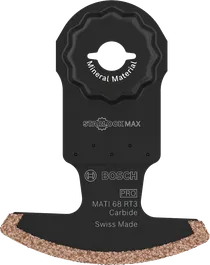 Hoja multiherramienta Bosch PRO MATI 68 RT3 para material mineral.