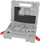 Juego de mandril Q-Lock para sierra de corona multimaterial Bosch PRO, 10 piezas.