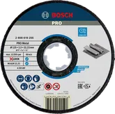 Disco de corte Bosch PRO Metal Bonded de 125 mm X-Lock.