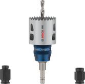 Bosch PRO Multi Material PC Plus Starter Set, sierra de corona de 51 mm.