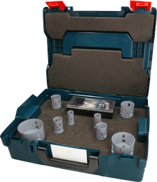 Juego de sierras de corona Bosch PRO Multi Material PC Plus, 11 piezas.