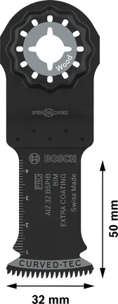Hoja de corte por inmersión para madera Bosch PRO AIZ 32 BSPIB 32x50 mm.