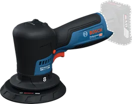 Pulidora a batería Bosch GPX 12V-125 con motor sin escobillas.