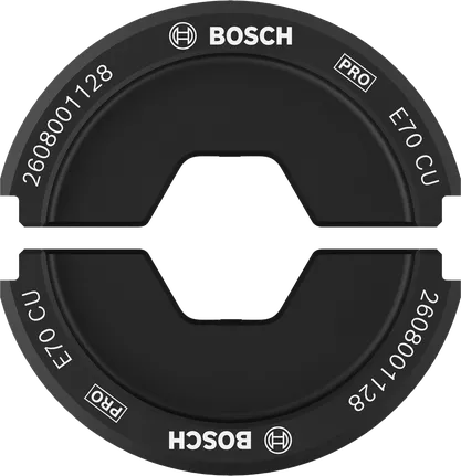 Matriz de crimpeado Bosch PRO E70 CU para cobre de 70 mm².