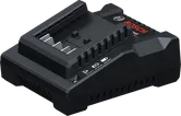 Cargador Bosch GAL 18V-20 para baterías de litio.