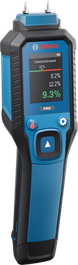 Medidor de humedad de materiales Bosch GMP 1-13 con pantalla digital.