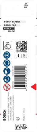 Broca de cerámica blanda Bosch CYL-9 de 5 x 70 mm (embalaje).