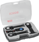 Juego de 4 hojas para herramientas oscilantes Bosch Heavy Duty.