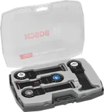Juego de 4 hojas para herramientas oscilantes Bosch Heavy Duty.
