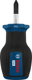 Destornillador Bosch PRO Stubby PH1 x 25 mm.